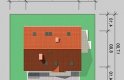 Projekt domu jednorodzinnego LK&518 - usytuowanie - wersja lustrzana