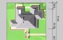 Projekt domu jednorodzinnego LK&522 - usytuowanie - wersja lustrzana