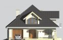 Projekt domu jednorodzinnego LK&526 - elewacja 1