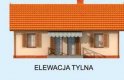Projekt domu letniskowego AVERNO dom letniskowy - elewacja 3