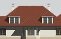 Projekt domu piętrowego LK&546 - elewacja 3