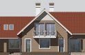 Projekt domu jednorodzinnego LK&559 - elewacja 1
