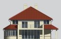 Projekt domu jednorodzinnego LK&567 - elewacja 3