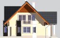Projekt domu jednorodzinnego LK&577 - elewacja 2