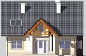 Projekt domu jednorodzinnego LK&577 - elewacja 1