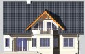 Projekt domu jednorodzinnego LK&577 - elewacja 3