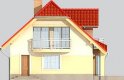 Projekt domu jednorodzinnego LK&585 - elewacja 4
