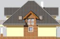 Projekt domu jednorodzinnego LK&587 - elewacja 4