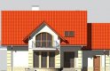 Projekt domu jednorodzinnego LK&593 - elewacja 3