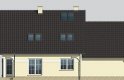 Projekt domu jednorodzinnego LK&628 - elewacja 3