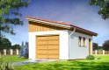 Projekt domu energooszczędnego Garaż BG09 (435) - wizualizacja 0