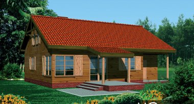 Projekt domu Modrzewiowy (138)