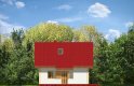Projekt domu jednorodzinnego Sosenka (201) - elewacja 1