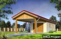 Projekt domu energooszczędnego Garaż BG07 (433) - wizualizacja 0