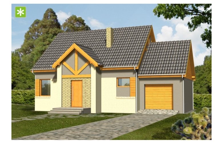 Projekt domu energooszczędnego SKY