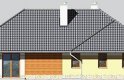 Projekt domu dwurodzinnego LK&619 - elewacja 4