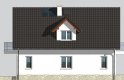 Projekt domu parterowego LK&651 - elewacja 2