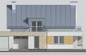 Projekt domu jednorodzinnego LK&653 - elewacja 1