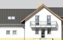 Projekt domu jednorodzinnego LK&635 - elewacja 3