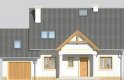 Projekt domu jednorodzinnego LK&637 - elewacja 1