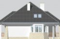 Projekt domu dwurodzinnego LK&640 - elewacja 2