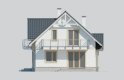 Projekt domu jednorodzinnego LK&650 - elewacja 4