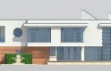 Projekt domu z poddaszem LK&683 - elewacja 2
