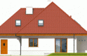 Projekt domu jednorodzinnego Jarek G1 - elewacja 3