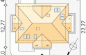 Projekt domu piętrowego Murena - usytuowanie