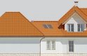 Projekt domu piętrowego LK&782 - elewacja 4