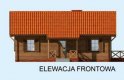 Projekt domu parterowego EL PINAR 2 - elewacja 1