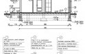 Projekt domu letniskowego BOGOTA dom letniskowy - przekrój 1