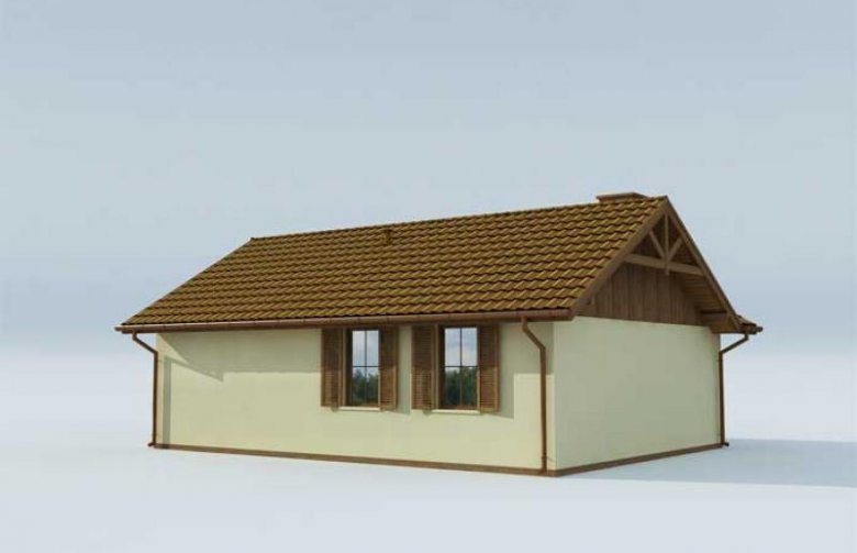 Projekt domu letniskowego BOGOTA dom letniskowy