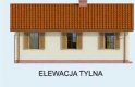 Projekt domu letniskowego AROSA dom letniskowy - elewacja 3