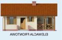 Projekt domu letniskowego AROSA dom letniskowy - elewacja 1