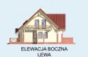 Projekt domu z poddaszem PAMPELUNA - elewacja 2