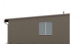 Elewacja projektu G126 - Budynek garażowy - 2 - wersja lustrzana