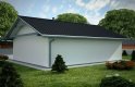 Projekt domu energooszczędnego G86 - Budynek garażowy - wizualizacja 1