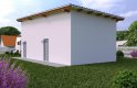 Projekt domu energooszczędnego G122 - Budynek garażowo - gospodarczy - wizualizacja 1