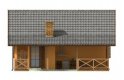 Projekt domu letniskowego BARBADOS dom letniskowy - elewacja 3