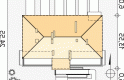 Projekt domu szkieletowego Lazur 3 - usytuowanie - wersja lustrzana