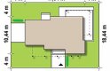 Projekt domu piętrowego Zx14 - usytuowanie