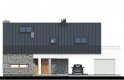 Projekt domu z poddaszem TK59 - elewacja 1