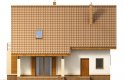 Projekt domu jednorodzinnego Amaretto - elewacja 3