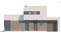 Projekt domu piętrowego Zx46 - elewacja 2