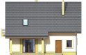 Projekt domu jednorodzinnego Kiwi - elewacja 3