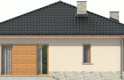 Projekt domu parterowego Grzegorz - elewacja 2