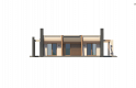 Projekt domu parterowego Zx106 - elewacja 3