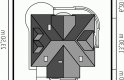 Projekt domu jednorodzinnego Liwia G1 - usytuowanie - wersja lustrzana