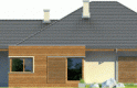 Projekt domu jednorodzinnego Margaret G2 Leca® DOM - elewacja 4
